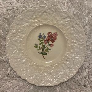 Royal Cauldon Bristol Ironstone Woodstock “Sweet Rocket” Floral Plate